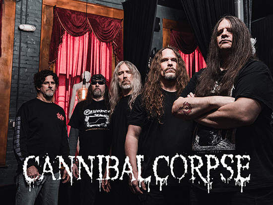 Cannibal Corpse press photo courtesy Metal Blade Records