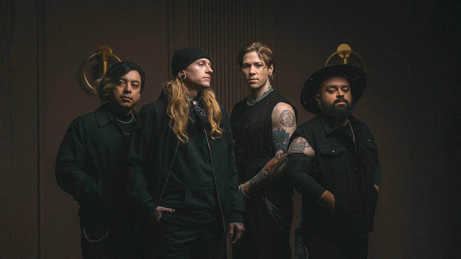 Catch Your Breath band promotional photo 2026 — Josh Mowery, Teddy Herrera, Cianan Madigan, Onell Hernandez