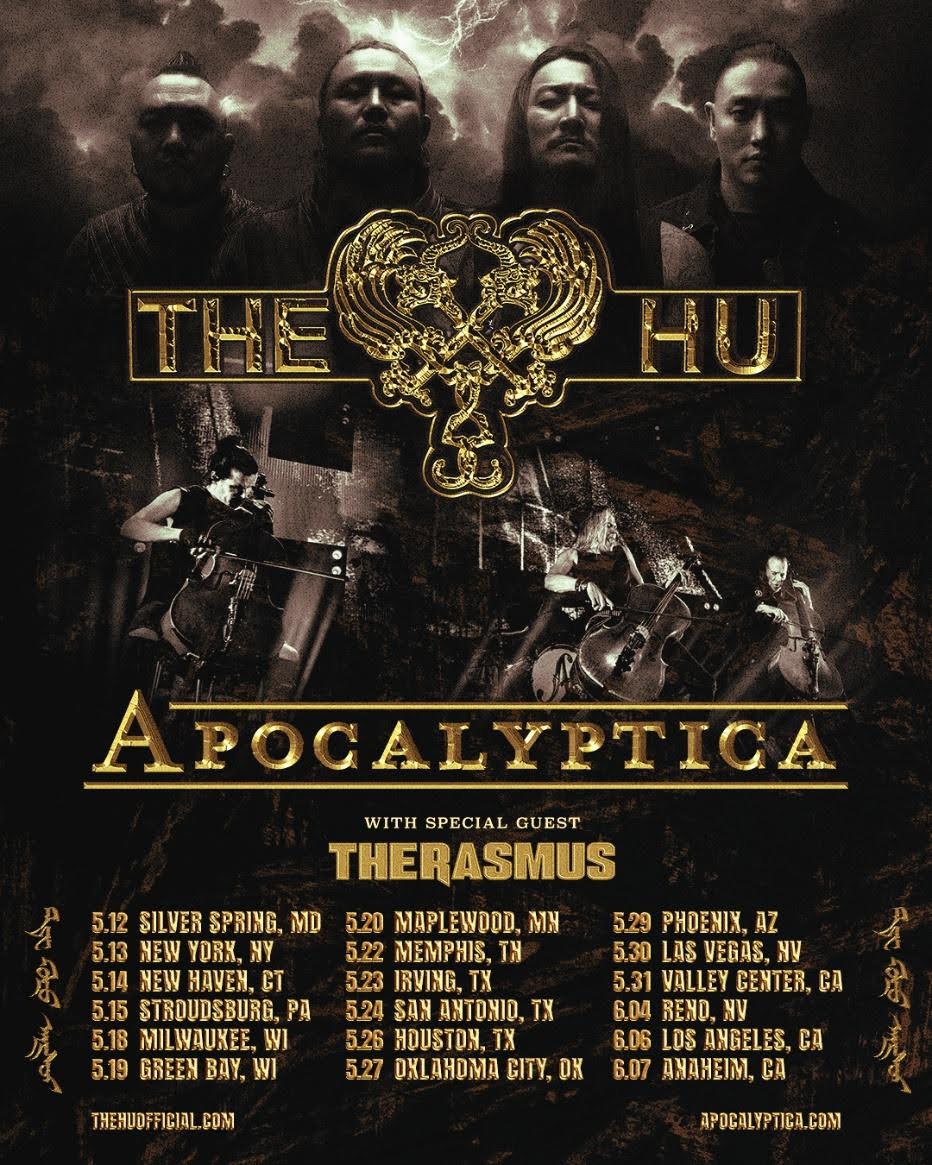 The Hu + Apocalyptica — Spring 2026 Tour presale announcement