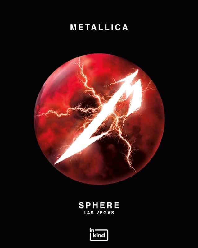 Metallica — Life Burns Faster residency at the Sphere in Las Vegas 2026
