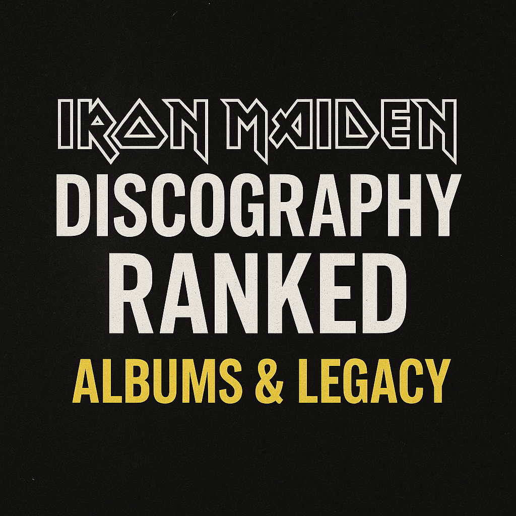 Iron Maiden — full discography ranking and legacy overview