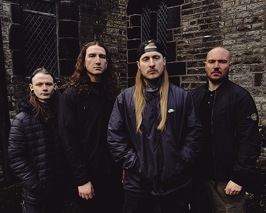 Ingested band photo 2026 — from left: Sean Hynes, Andrew Virrueta, Thomas O'Malley, Lyn Jeffs